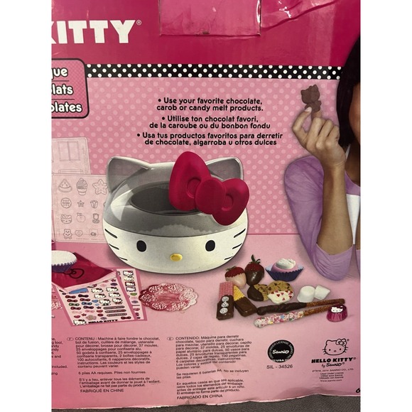 NEW Hello Kitty Chocolate Boutique Sweet Maker Molds & Accessories (2727) - Picture 9 of 12